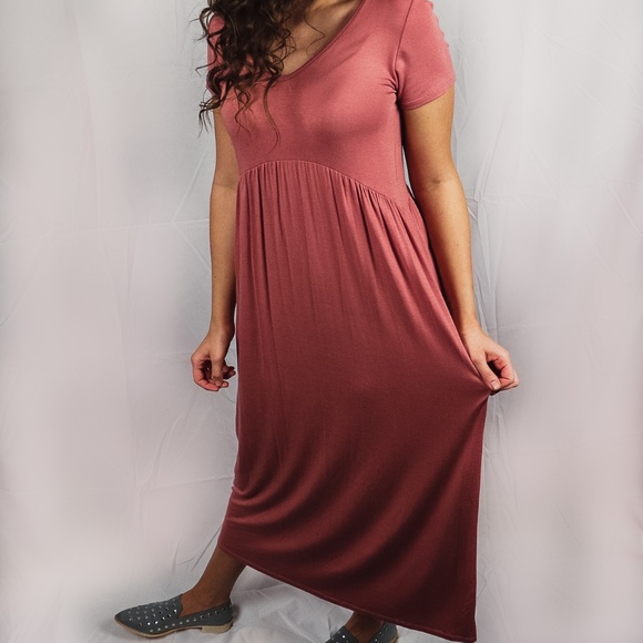 Mauve Maxi Dress - Picture 1 of 1